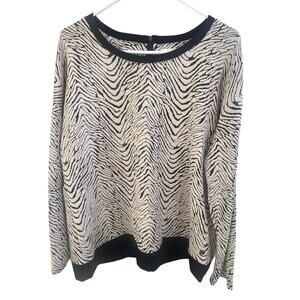 Zebra Print Women's Top